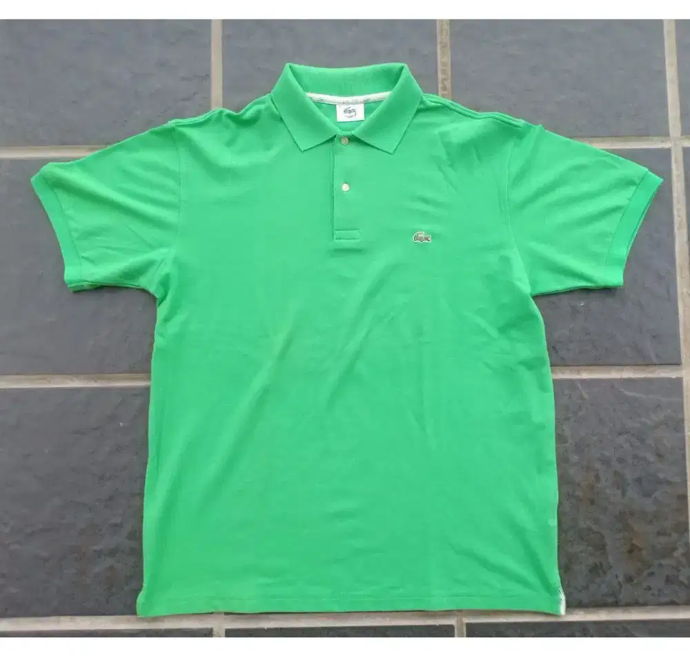 Polo Shirt Lacoste green - size XL authentic