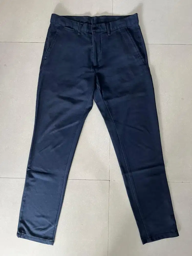 Celana panjang navy pria Zara ori