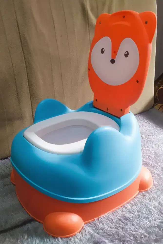 Jual pispot anak / baby potty karakter fox bersih murmer aja