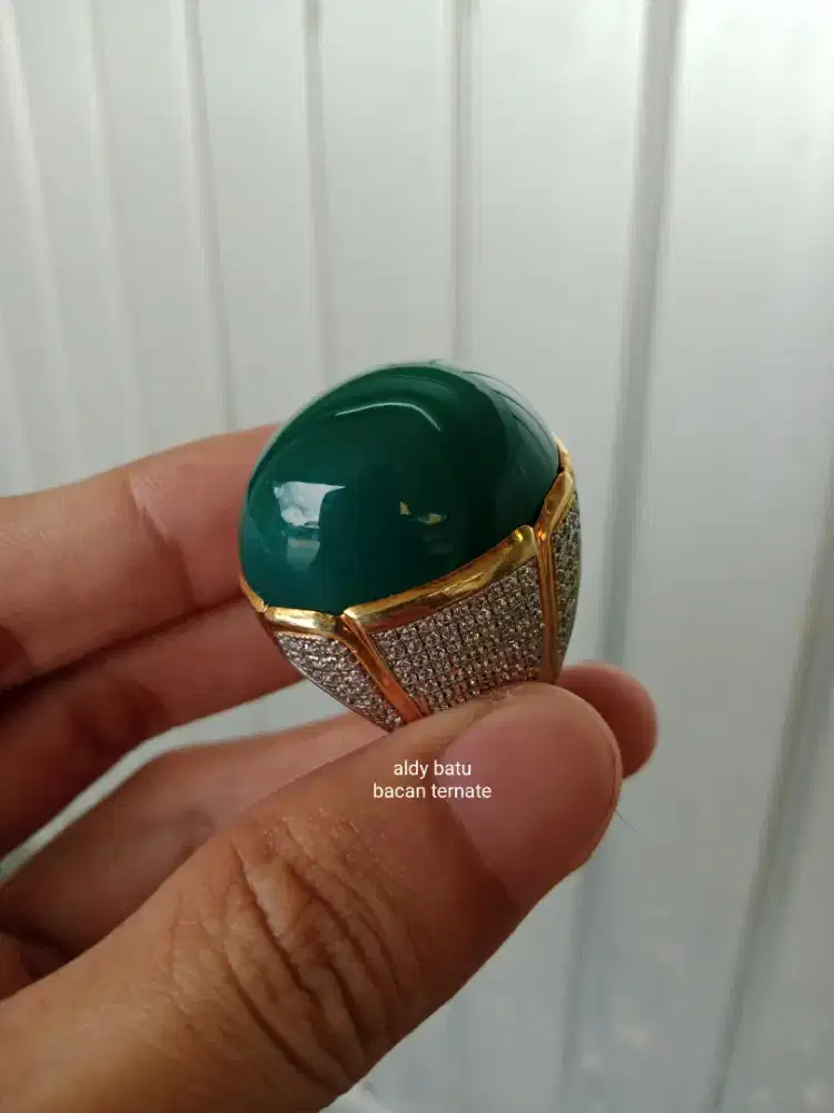 Bacan super jumbo hijau botol natural