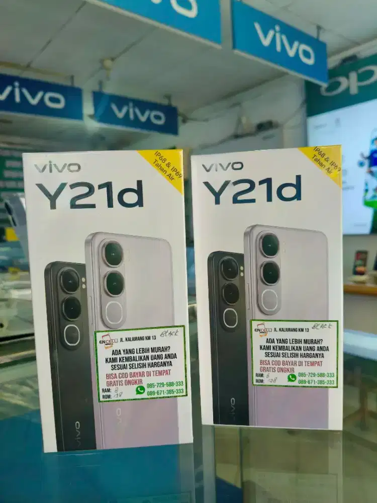 Vivo Y21d New Segel Garansi Resmi Bisa Kredit Dan Tukar Tambah