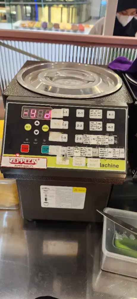 Mesin penakar gula cair otomatia untuk minuman