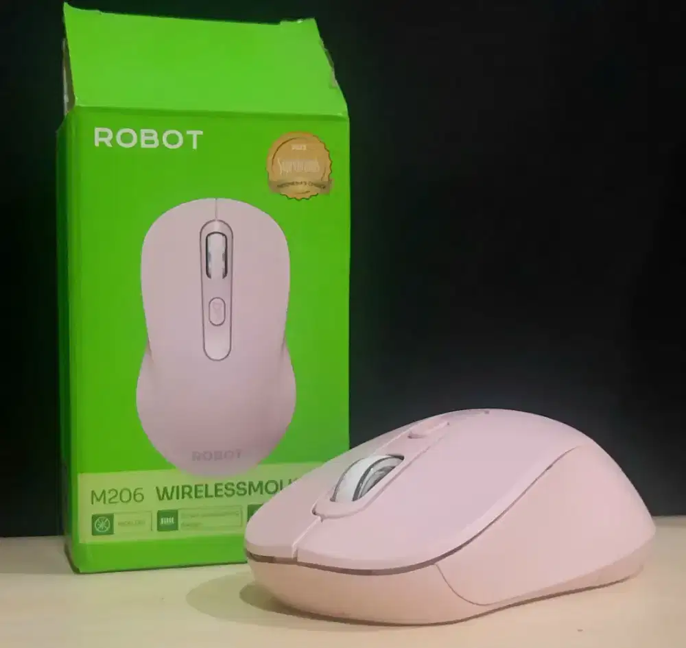 Wireless Mouse Pink