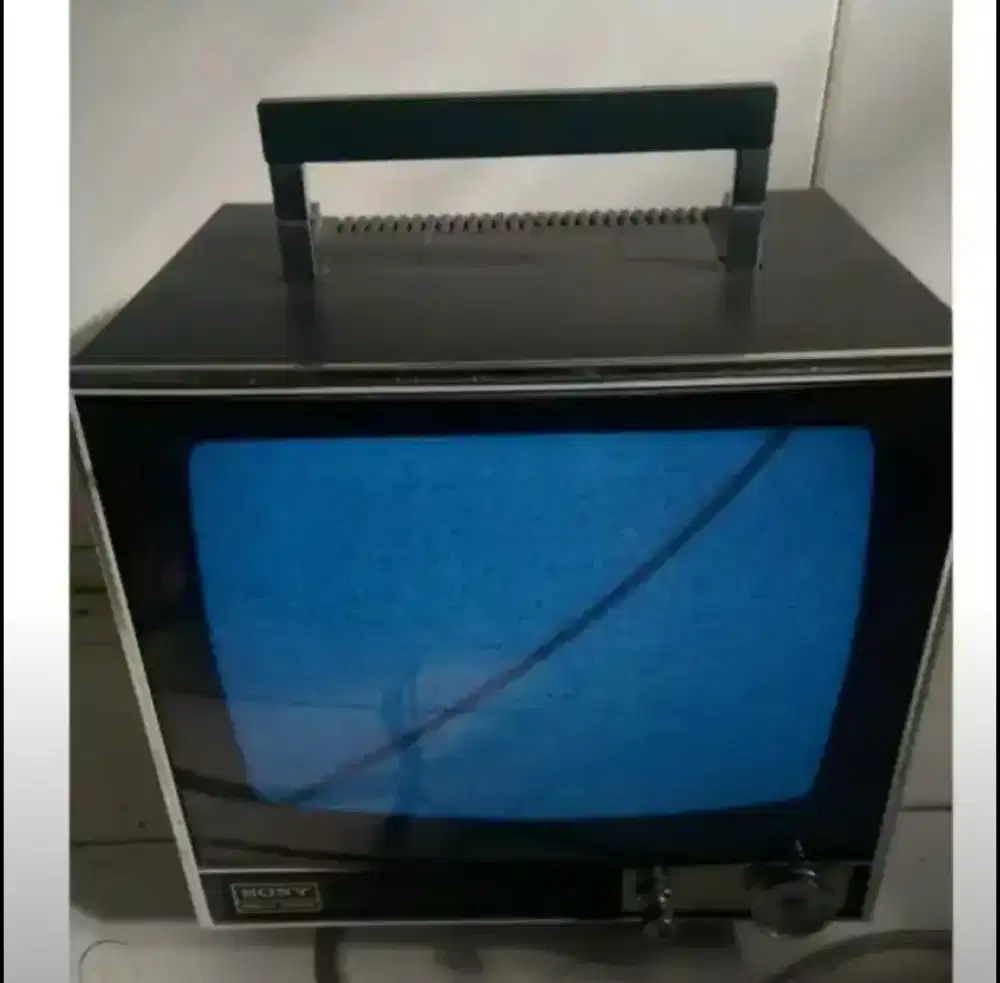 Sony analoq portable black - white 12 indh TV - 110UK