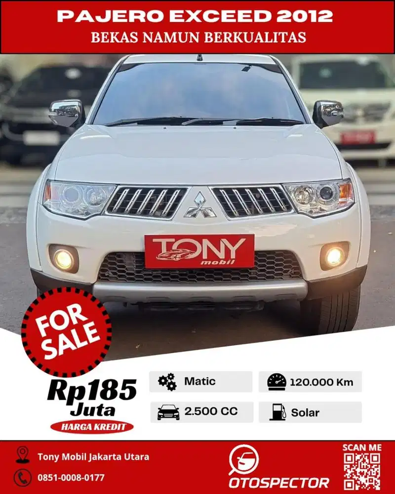 Mitsubishi Pajero Exceed 2012 Putih