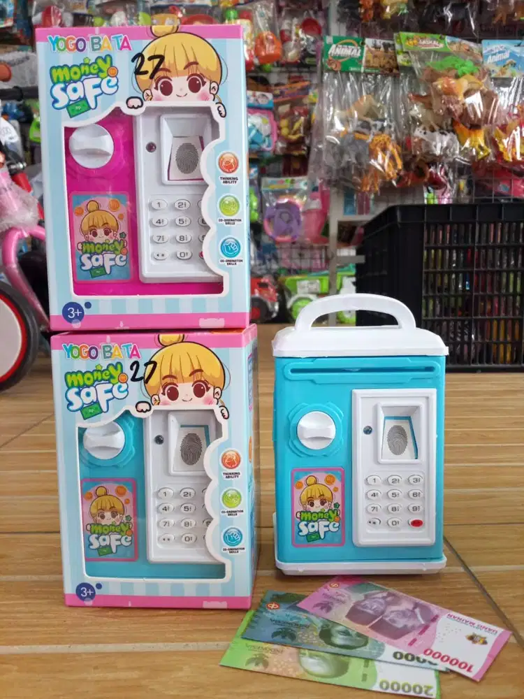 mainan anak money safe