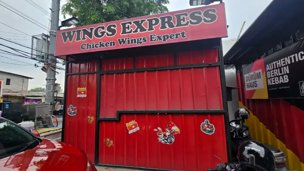 Booth Makanan + Tempat Usaha