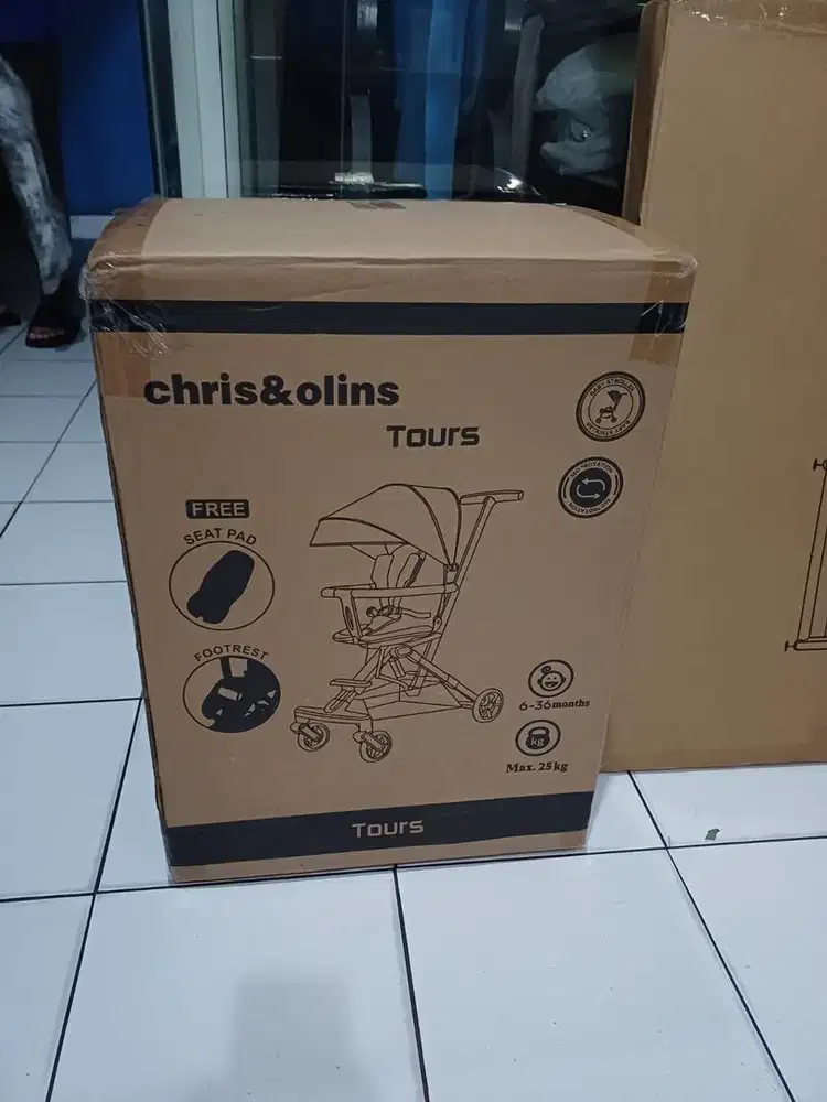ChrisOlins K1 Stroller Qatar Reversible Kereta Dorong Bayi