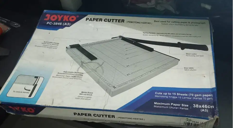 JUAL_ALAT POTONG KERTAS PAPERCUT BESAR_SECOND