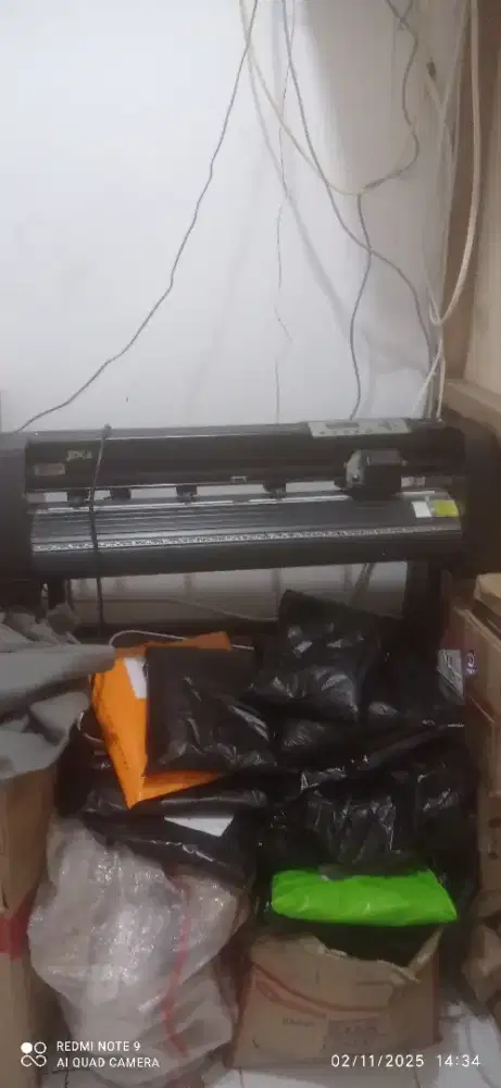 Mesin cutting stiker / polyflex jinka 721