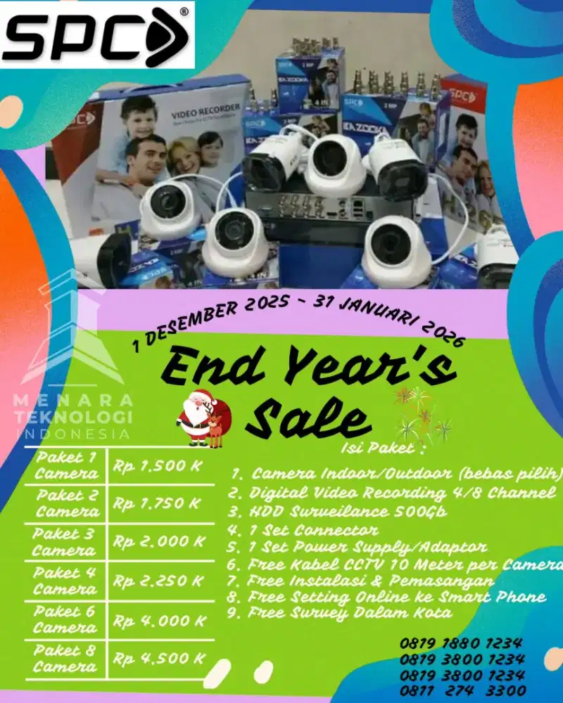 CCTV Paket Akhir Tahun Paling Murah se-Jogja