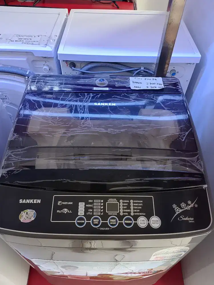 Mesin Cuci Sanken AWS 866 FB