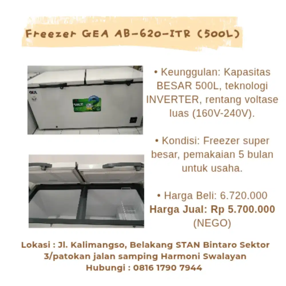 GEA AB-620-ITR (500L)