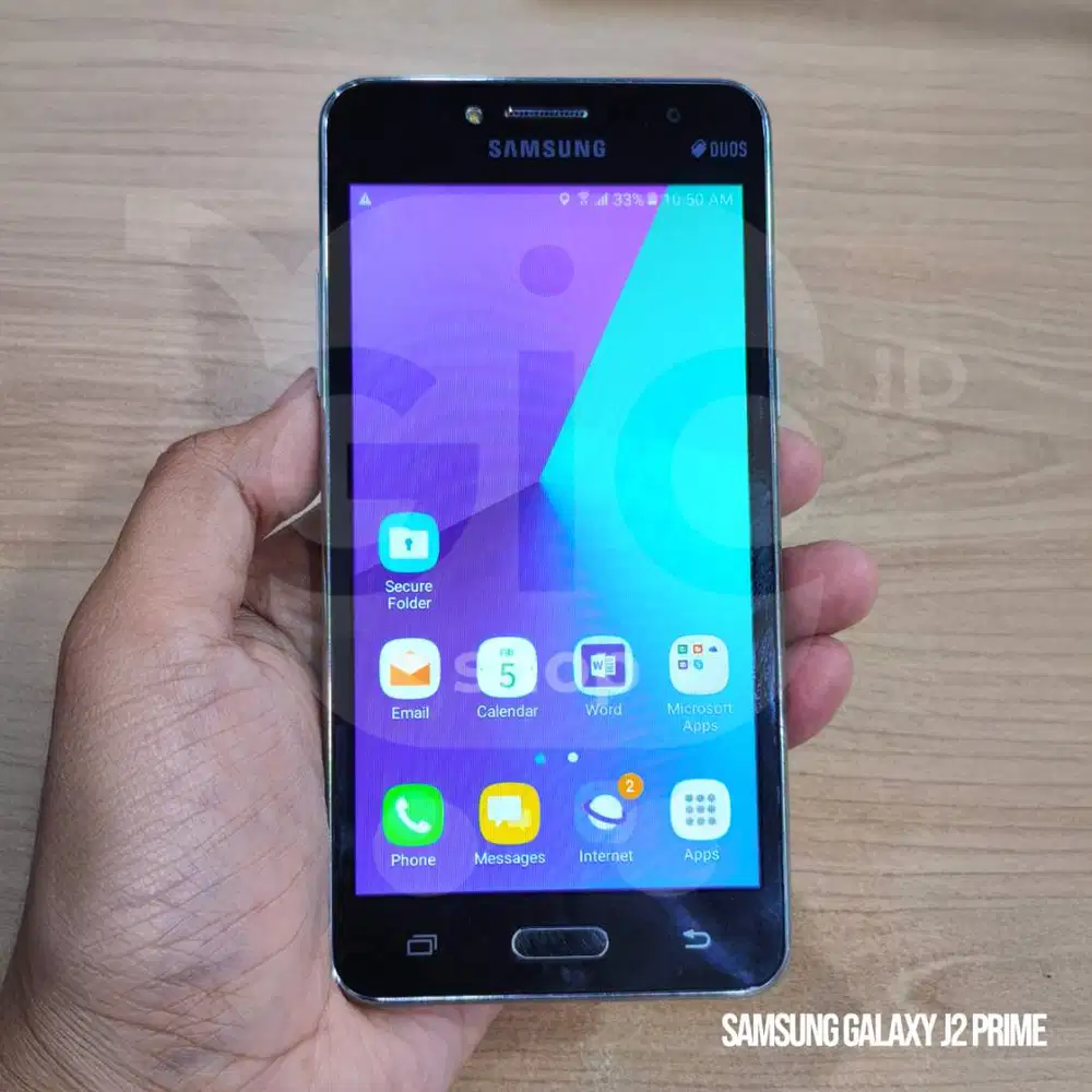 Dijual Handphone Samsung Galaxy J2 Prime 1.5GB RAM/8G Charger Rusak