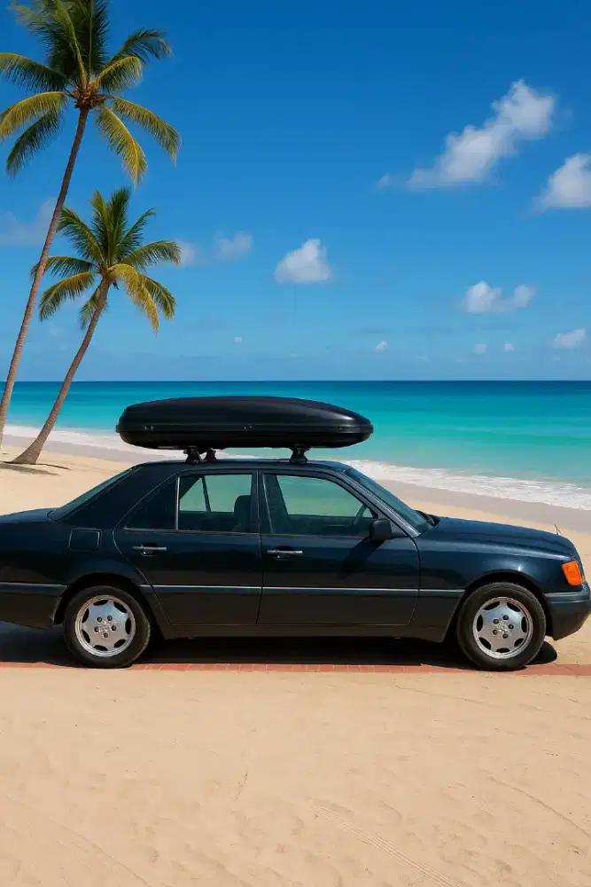 Roofbox bagasi atas mobil