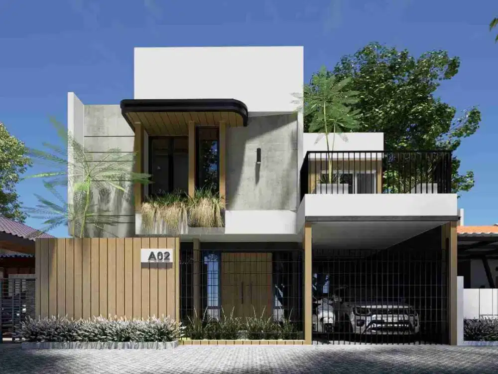 brand new home semi villa sanur SHM lingkungan tenang strategis