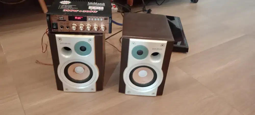 Speaker Philipe sepasang+Sub