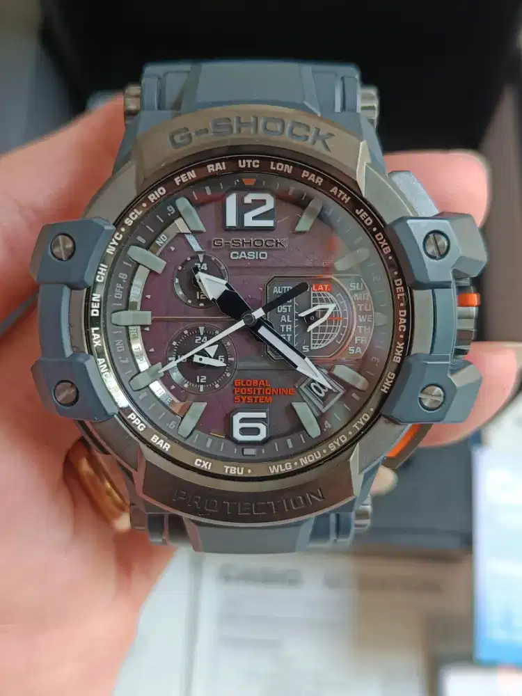 Casio G-shock Gravity Master GPW-1000-2A original bekas sangat bagus
