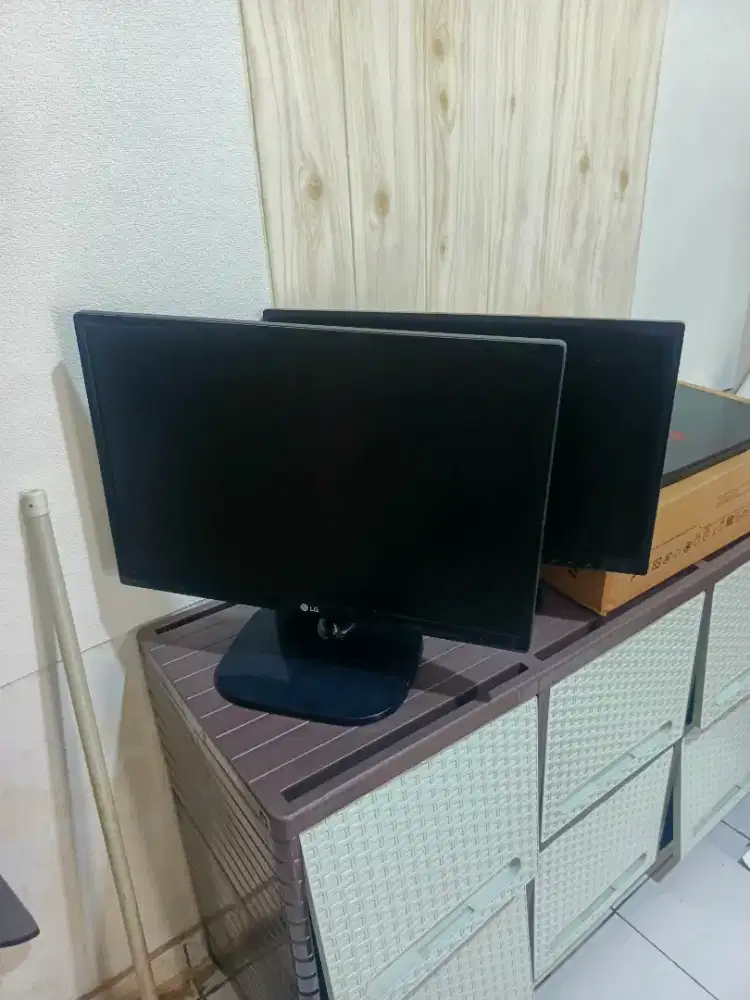 Monitor Pc 19inch siap pakai bogor