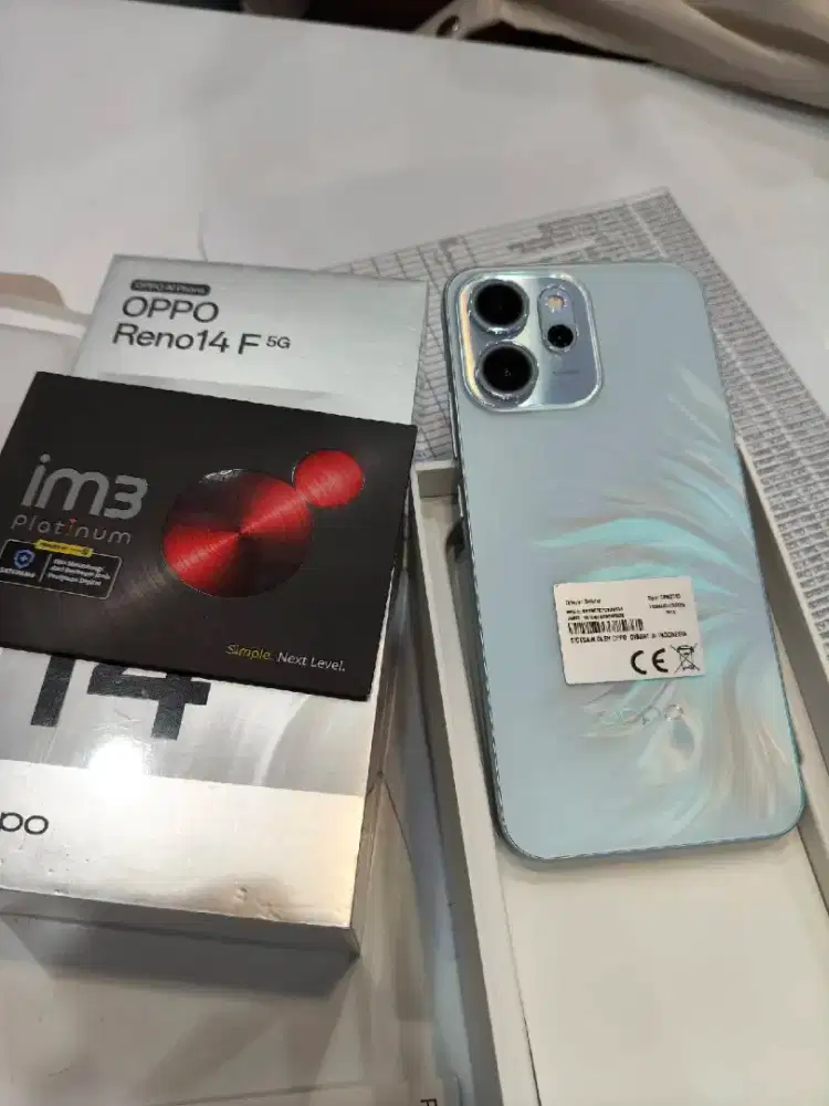 RENO 14F 8/256 BUNDLING INDOSAT IM3