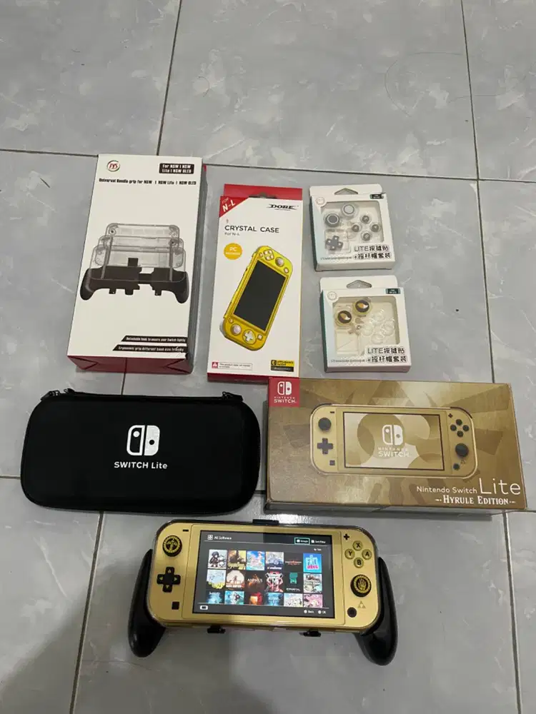Nintendo Switch lite hyrule edition ofw