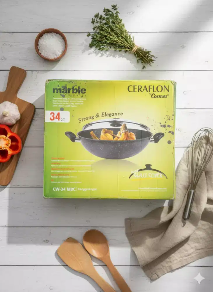 Wajan anti lengket merek cosmos