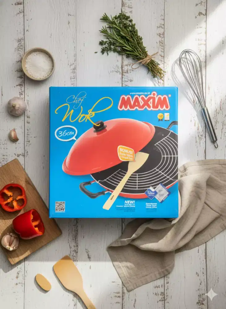 Maxim wajan teflon 36 cm