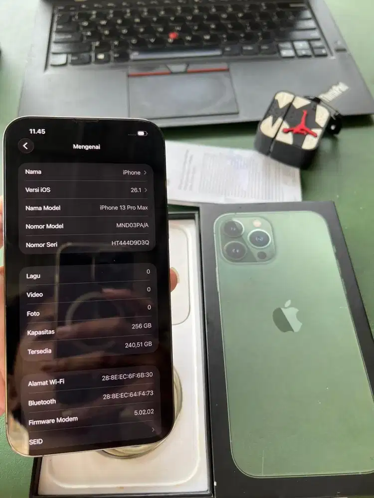 IPHONE 13 PROMAX 256GB RESMI IBOX