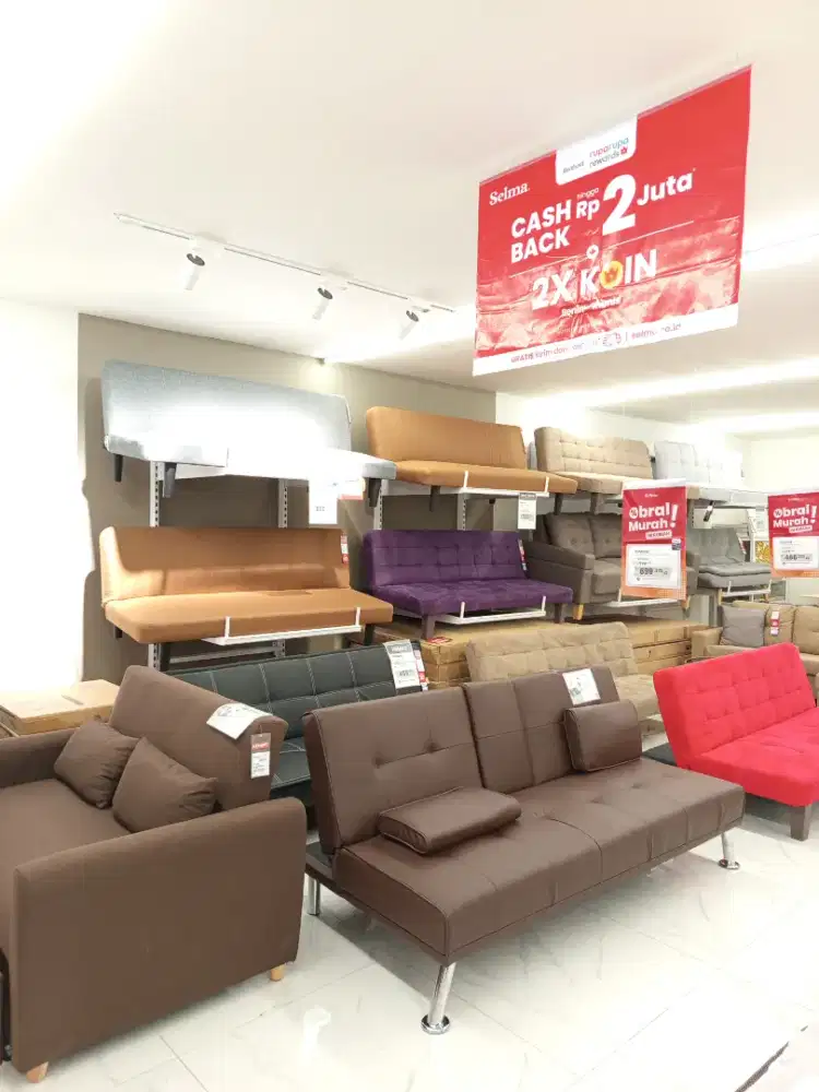 PROMO SOFABED DAN SOFA RECLINER