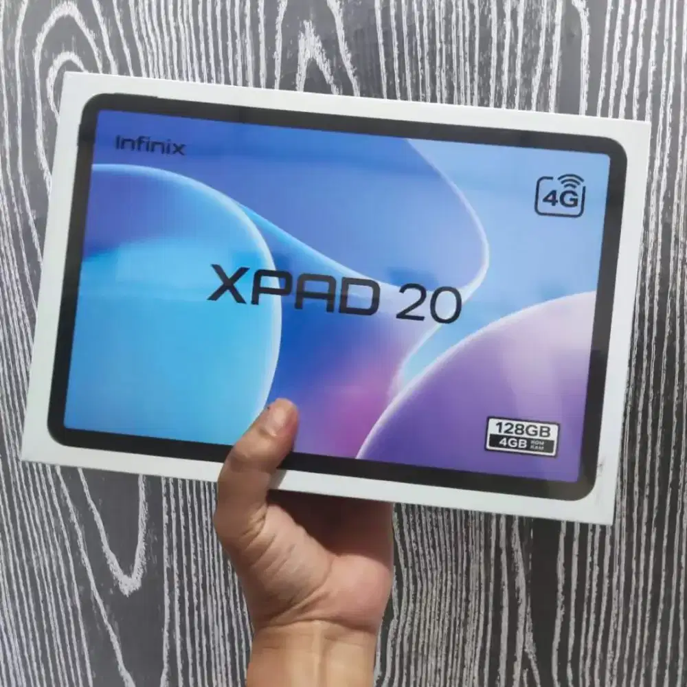 INFINIX XPAD 20 4GB/128GB SEGEL BOX BARU GARANSI RESMI