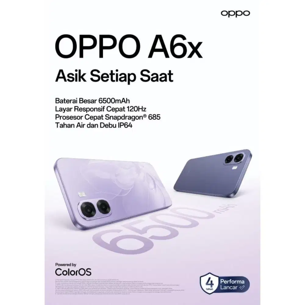 KREDIT OPPO A6X TANPA DP TANPA SURVEY