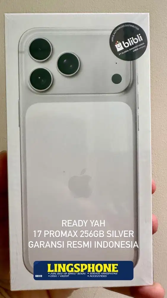 Iphone 17 Promax 256gb Silver Ibox NEW