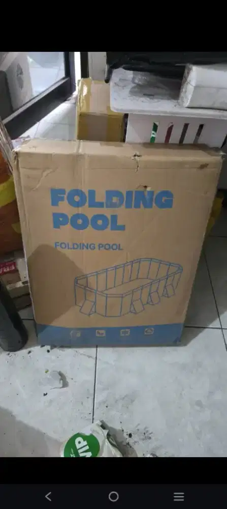 foolding pool mainan untuk anak-anak
