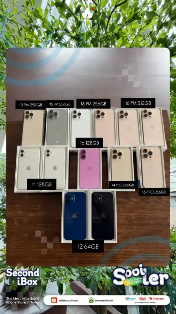 Kredit Iphone All Saries Tanpa DP Bunga 0%