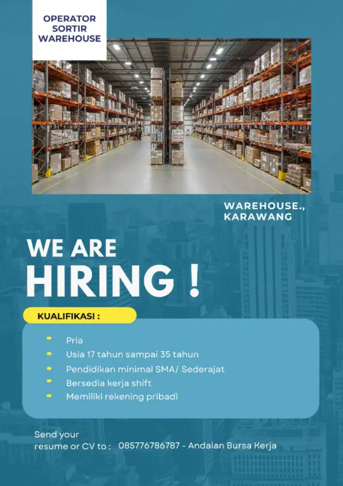 Lowongan Kerja Gudang