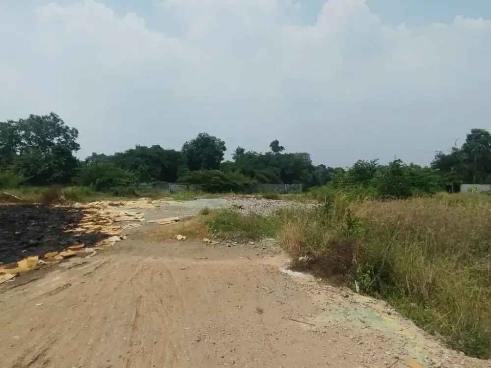 Dijual Lahan di Jalan Marsian Legok Tangerang, Masuk Kontainer