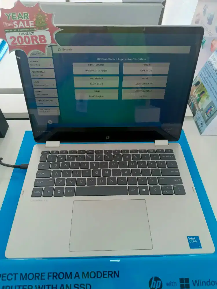 Kredit laptop hp omnibook 14-fp0xxx tanpa DP dan ADM free2x angsuran