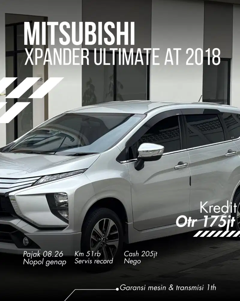 low km 51rb Mitsubishi Xpander 1.5 Ultimate at 2018