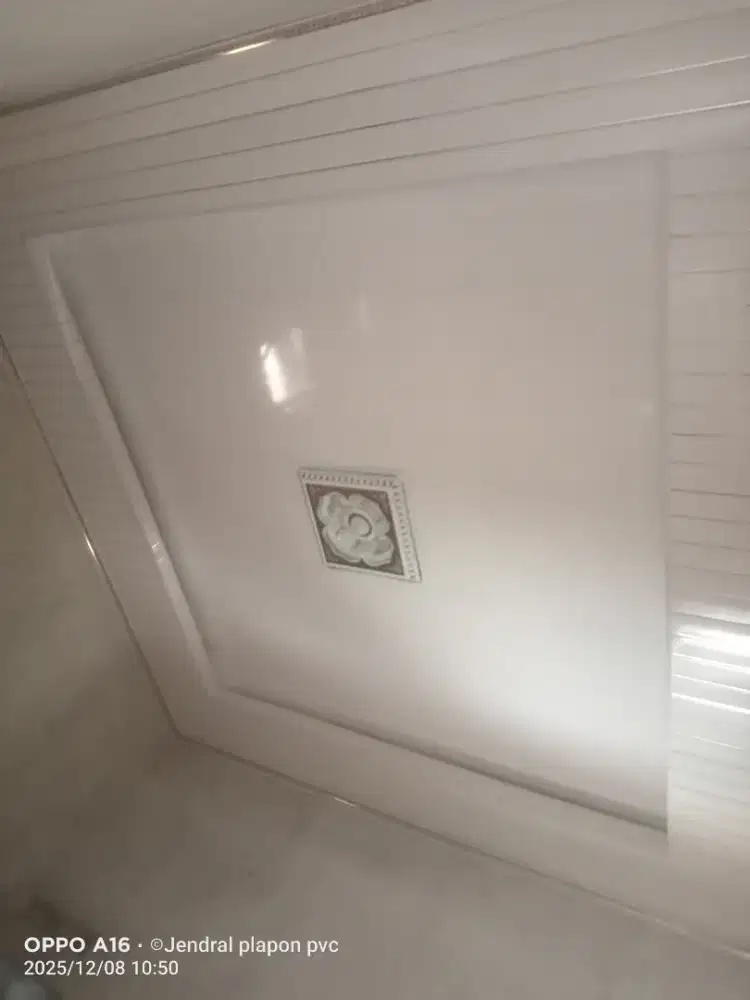 Matrial plapon pvc murah terpasang