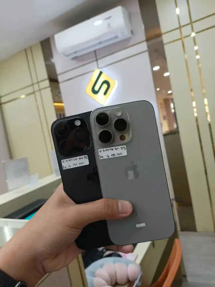 iPhone 16pro 128GB iBox resmi