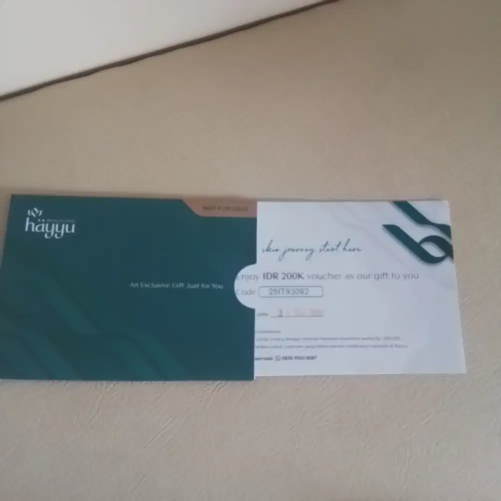 Voucher 200k BY HAYYU SKIN CLINIC