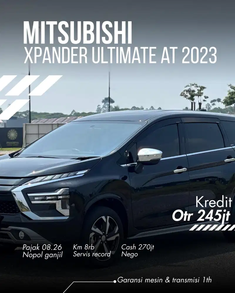 low km 8rb Mitsubishi Xpander 1.5 Ultimate at 2023 like new