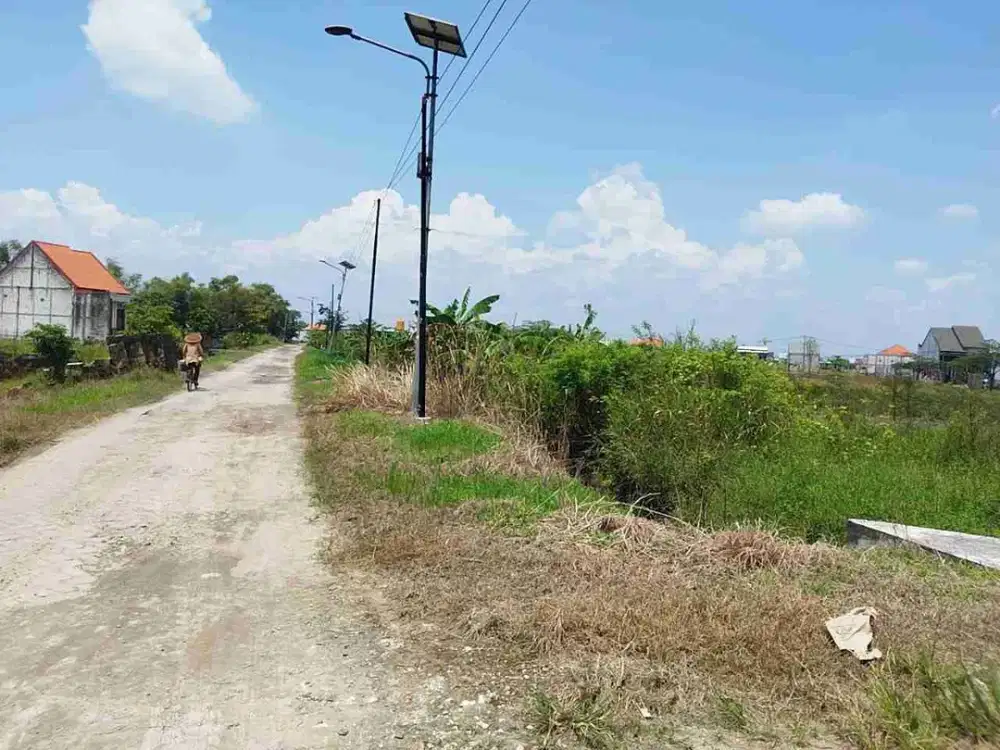 Jual Tanah Jl. Pranti Lampah Kedamean Gresik   Cocok Buat Invest Dan Kavlingan