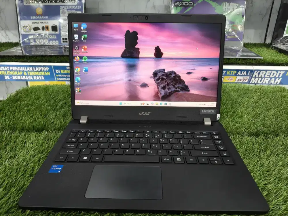 PROMO LATOP LIKE NEW ACER TRAVELMATE COCOK UNTUK MULTITASKING