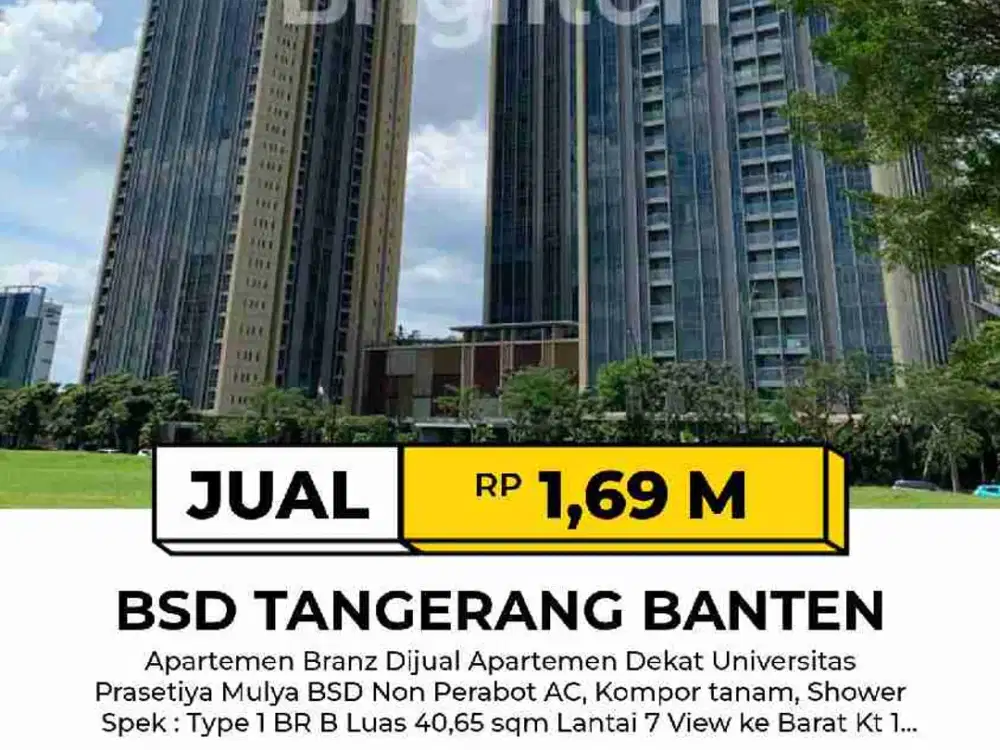 Apartemen Branz BSD Tangerang Banten