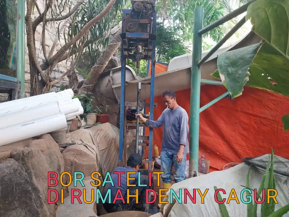 Sumur Bor Komplit Cinere