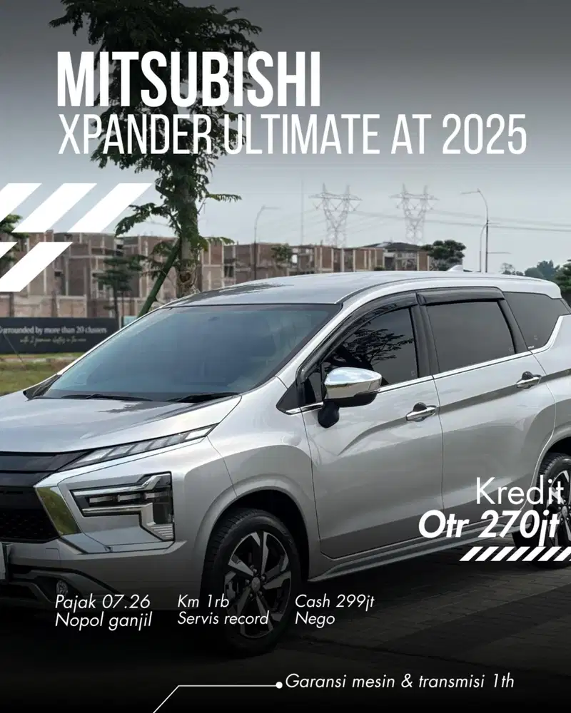 low km 1000 Mitsubishi Xpander 1.5 U|timate at 2025 Facelift