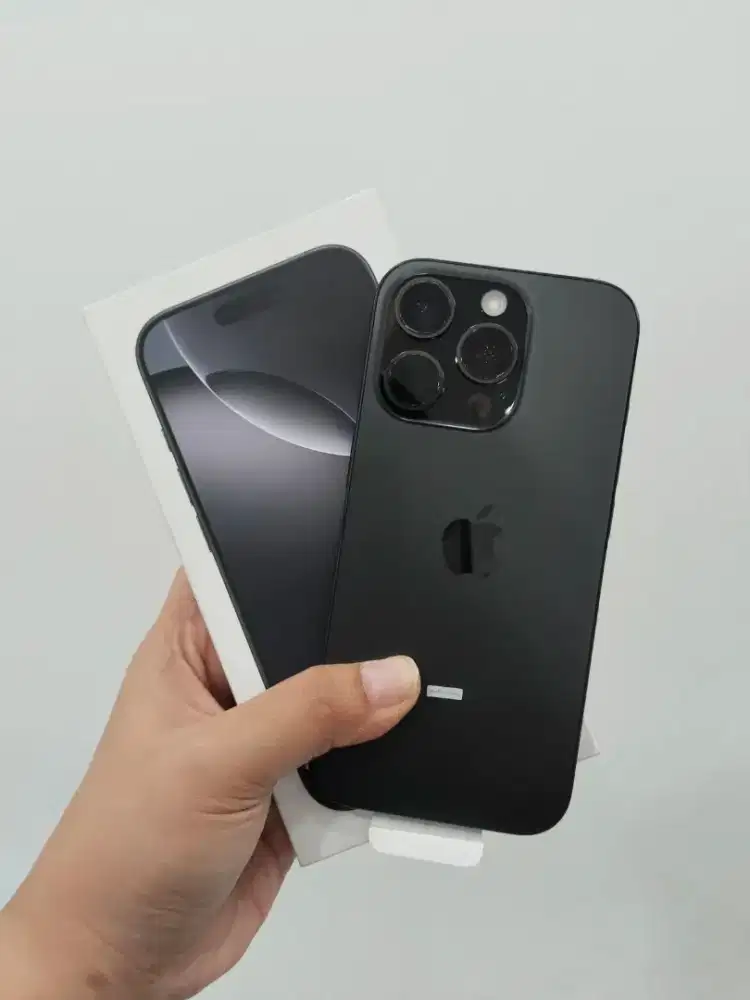 IPHONE 16 PRO 256 black titanium, second mulussss
