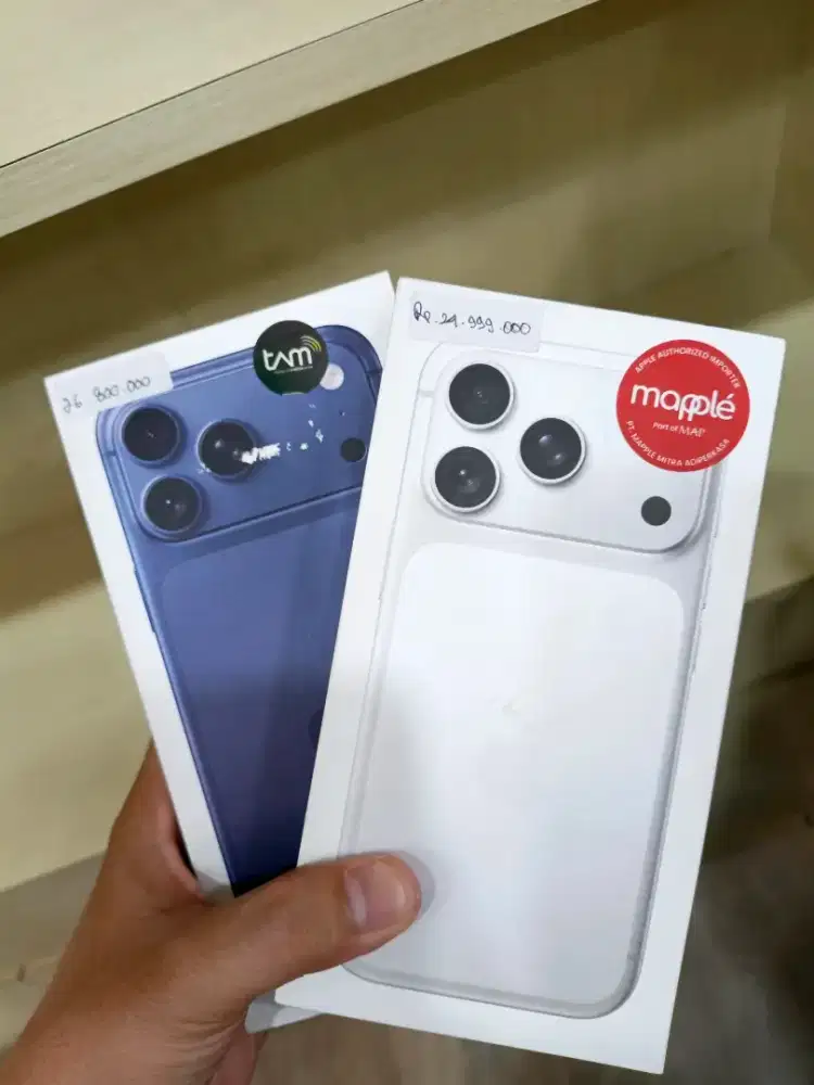 iPhone 17pro dan 17promax