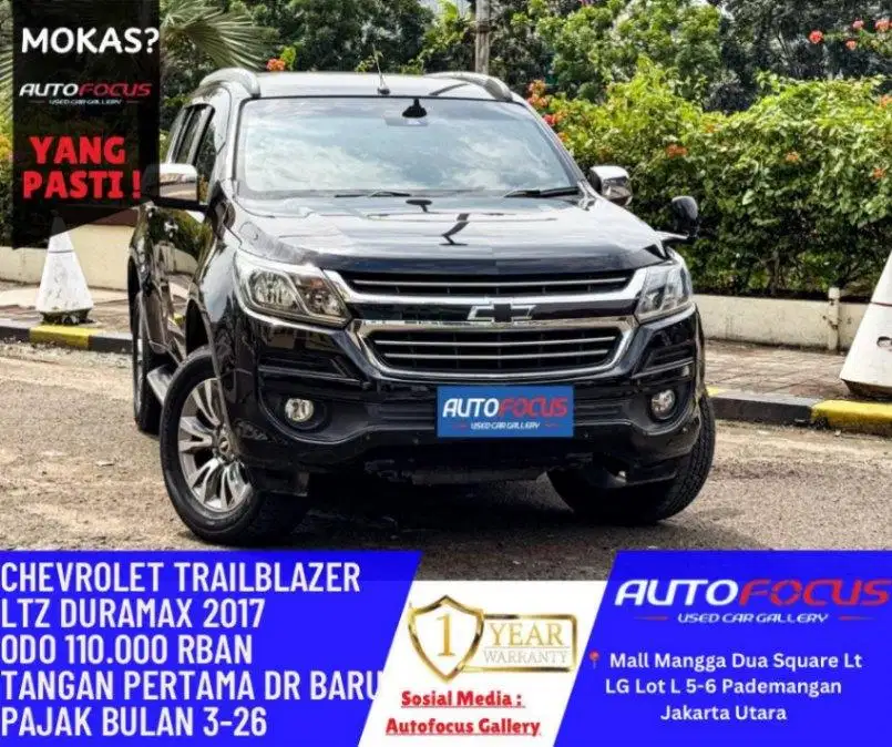 Chevrolet Trailblazer 2.5 LTZ Duramax Diesel AT nik 2017